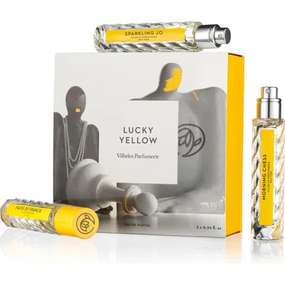 Vilhelm Parfumerie Lucky Yellow Set In Transparent