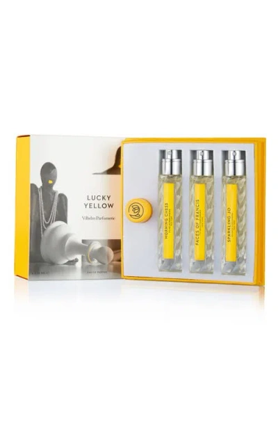 Vilhelm Parfumerie Lucky Yellow Set In Transparent