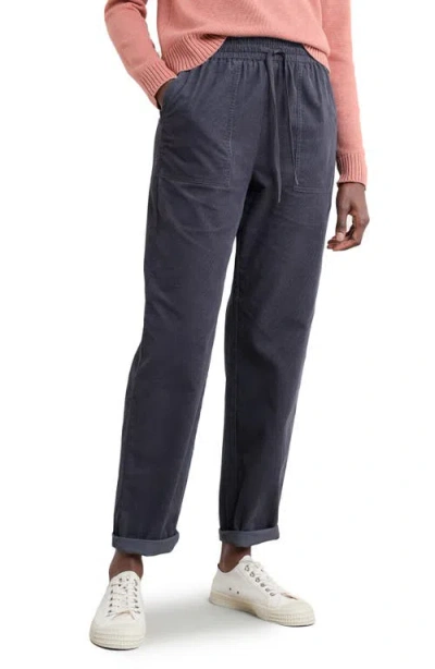 Seasalt Cornwall Dayby Utility Drawstring Pants In Gray