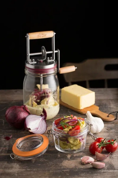 Kilner Scratch Cooking Butter Churner In Multi