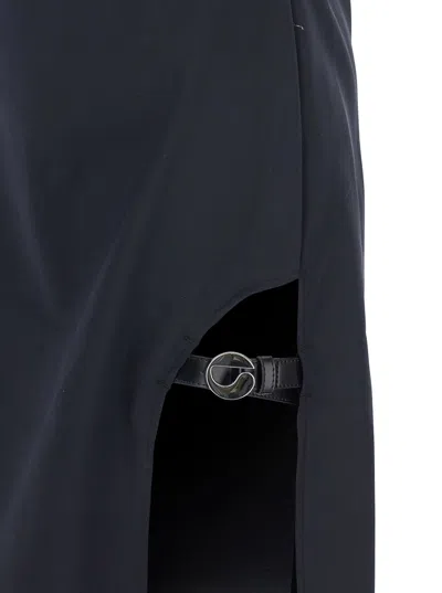 Coperni Garter Belt Dress In Black