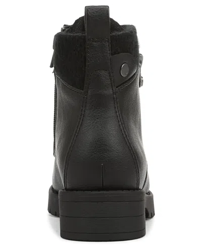 Blowfish Malibu Women's Deva Zip Short Boots In Black
