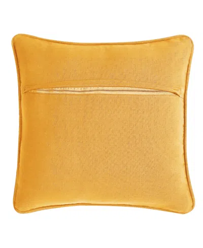 Boho Living Jada Jute Decorative Pillow, 18" X 18" In Yellow