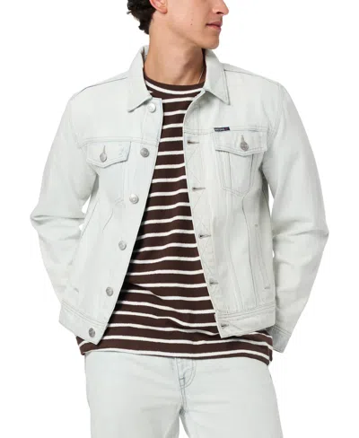 Buffalo David Bitton Men's Joe Structured Trucker Jacket In Blue