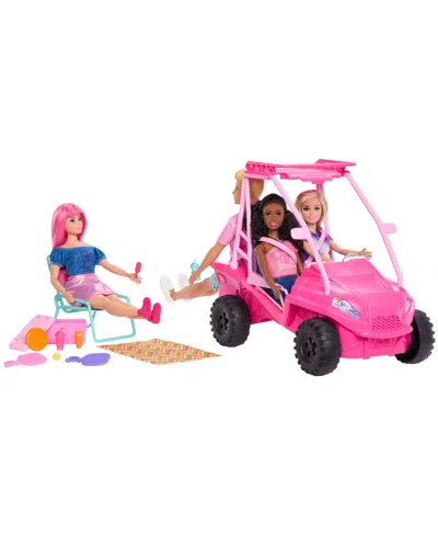 Barbie Mysteries: Beach Detectives Ultimate Beach Buggy Vehicle Playset With 10 Plus Accessories In Multi