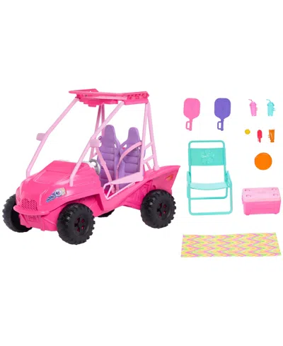 Barbie Mysteries: Beach Detectives Ultimate Beach Buggy Vehicle Playset With 10 Plus Accessories In Multi