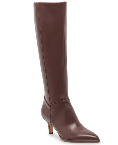 Dolce Vita Women's Aldy Leather Boots In Brown