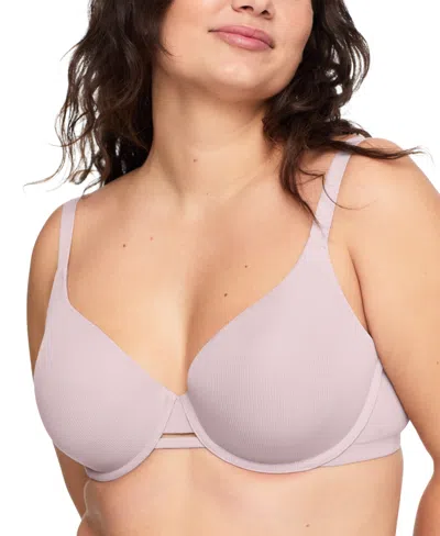 Warner's Cloud 9 Lift Underwire Full Coverage Bra Wrw253pu09 In Purple