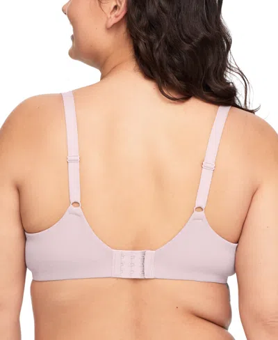 Warner's Cloud 9 Lift Underwire Full Coverage Bra Wrw253pu09 In Purple