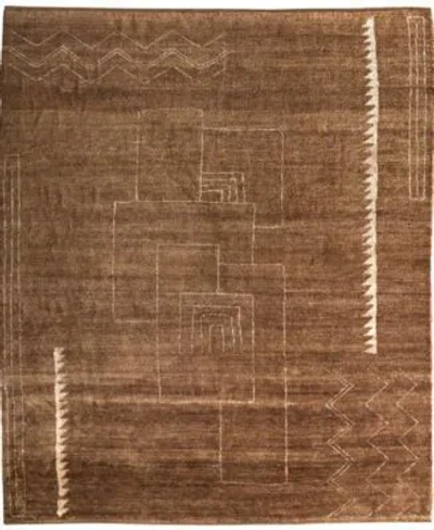 Feizy Agape 69haf 8'6"x11'6" Area Rug In Brown