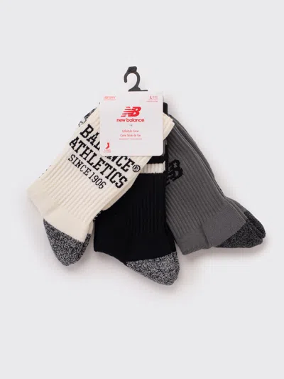 New Balance Active Graphic Crew In White