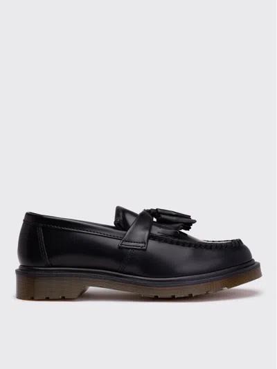 Dr. Martens Black Adrian Smooth Leather Tassel Loafers