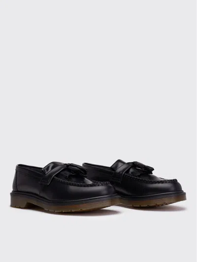 Dr. Martens Black Adrian Smooth Leather Tassel Loafers