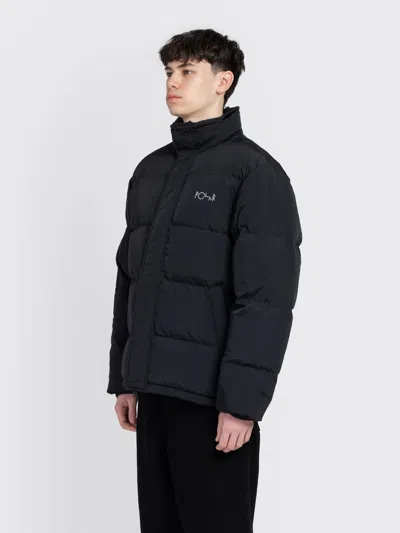 Polar Skate Co Basic Puffer In Black
