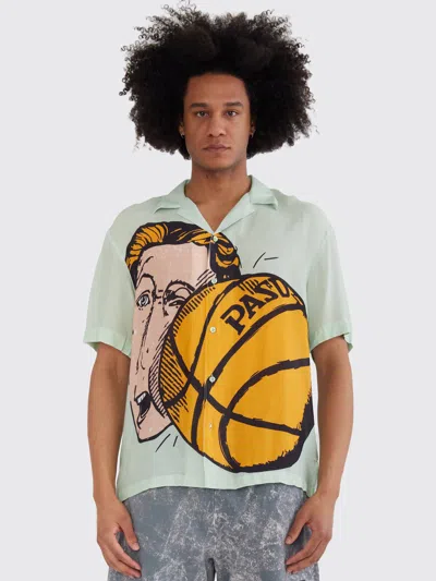 Pas De Mer Basketball Shirt In Green