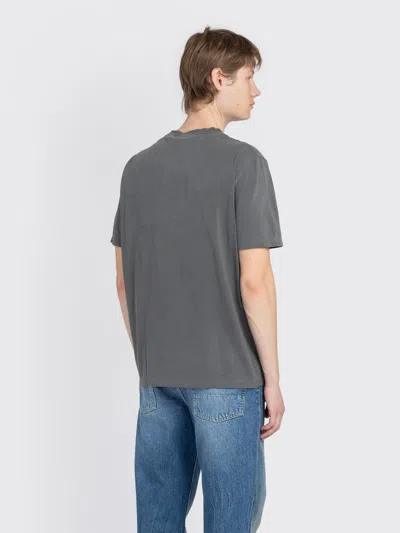 Our Legacy Mens Worn Black Boxy Short-sleeve Cotton-jersey T-shirt In Gray