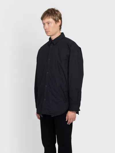 Acne Studios Button-up Jacket In Black