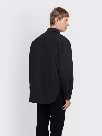 Acne Studios Button-up Jacket In Black