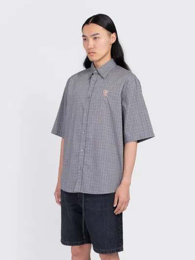Acne Studios Button-up Shirt In Gray