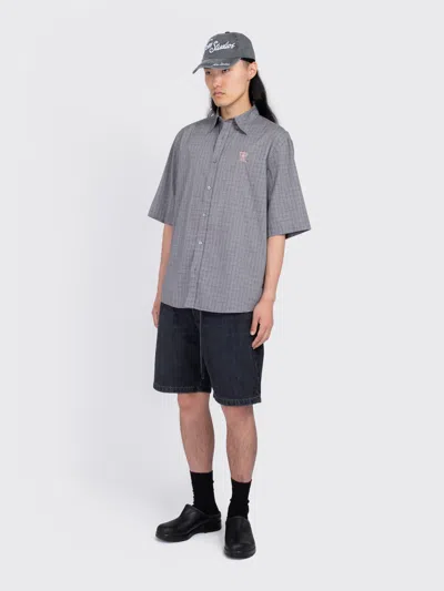 Acne Studios Button-up Shirt In Gray