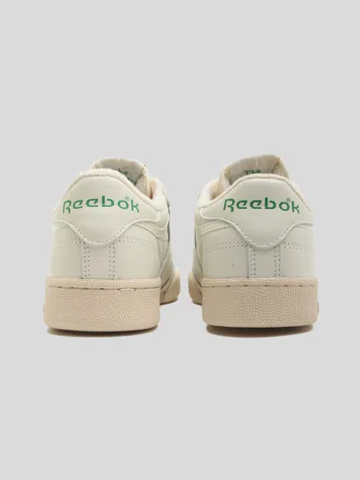 Reebok Club C 85 Vintage Leather Sneakers In White