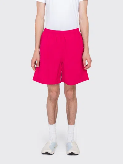 Stussy Elasticated Waist Shorts In Pink