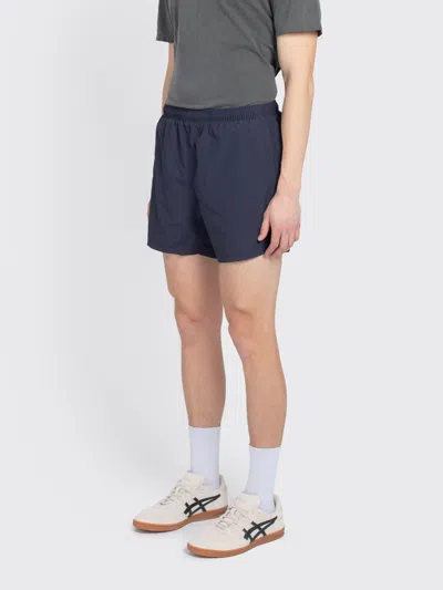 Our Legacy Short Swim Trunks With Two Zipped Pockets In Blue