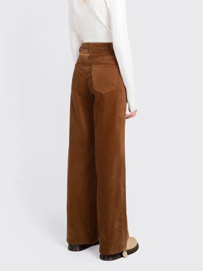Apc Elisabeth Jeans In Brown