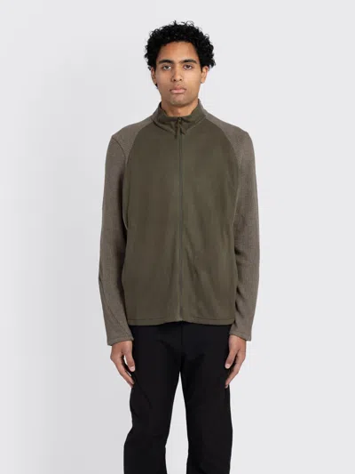 Post Archive Faction (paf) 7.0 Fleece Right Jacket In Green