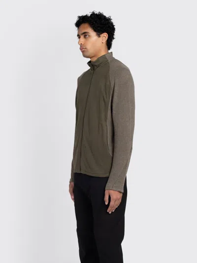Post Archive Faction (paf) 7.0 Fleece Right Jacket In Green