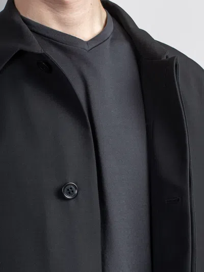Rier Poplin Wool Jacket In Black