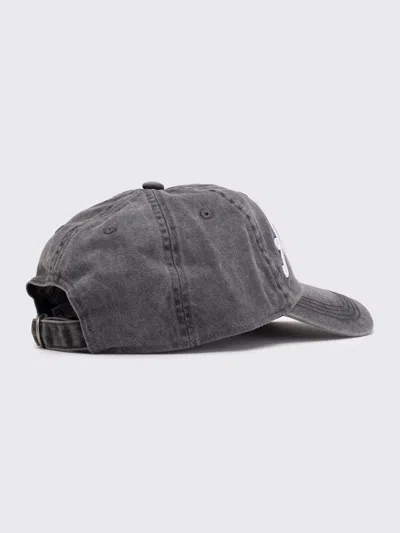 Acne Studios Carliy Tourist Logo Cap In Black