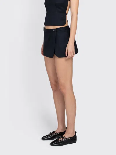Sandy Liang Munchie Skort In Black