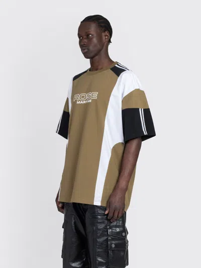 Martine Rose Oversized Panelled T-shirt In Multi