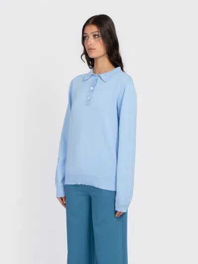 Minimum Riley Polo In Blue