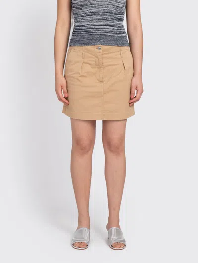 Samsoe & Samsoe Salix Skirt In Brown