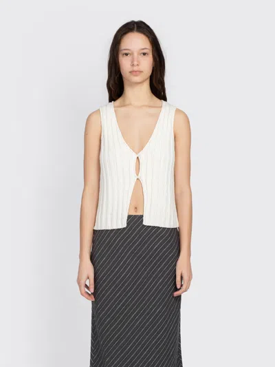 Samsoe & Samsoe Salou Tank Top In White