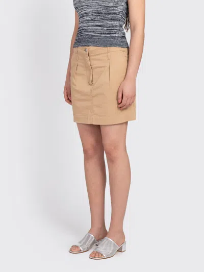 Samsoe & Samsoe Salix Skirt In Brown