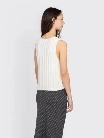 Samsoe & Samsoe Salou Tank Top In White