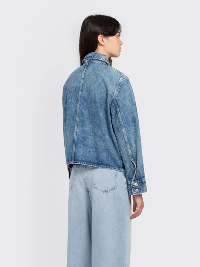 Samsoe & Samsoe Sanarinna Jacket In Blue