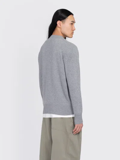 Margaret Howell Seamless Cashmere Crew Neck In Gray