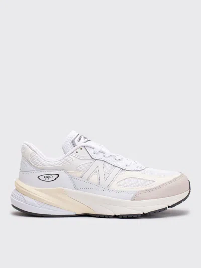 New Balance Made In Usa 990v6 Lace-up Sneakers In White