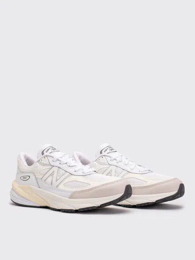 New Balance Made In Usa 990v6 Lace-up Sneakers In White