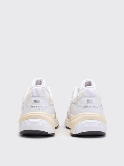 New Balance Made In Usa 990v6 Lace-up Sneakers In White