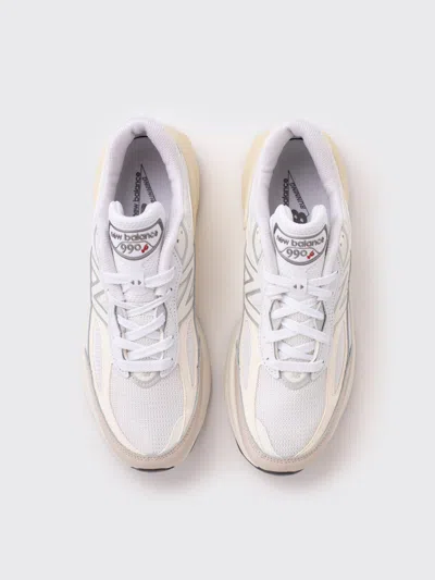 New Balance Made In Usa 990v6 Lace-up Sneakers In White