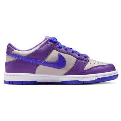 Nike Dunk Low Little Kids' Shoes In Purple