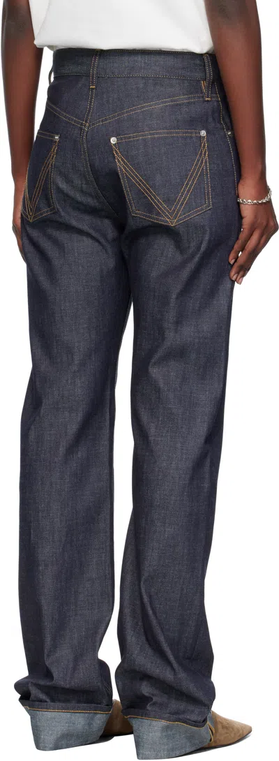 Bottega Veneta Jeans Straight With 5 Pockets In Gray