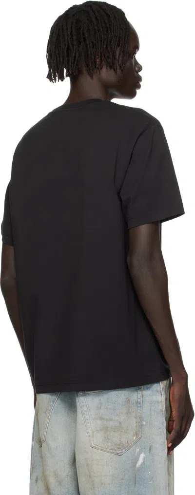 Kenzo Tshirt Con Stampa Boke Flower In Black