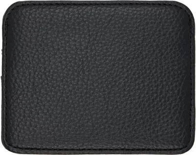 Vivienne Westwood Black Half Moon Flat Card Holder