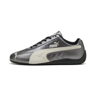 Puma Speedcat Metallic Unisex Shoes In Gray